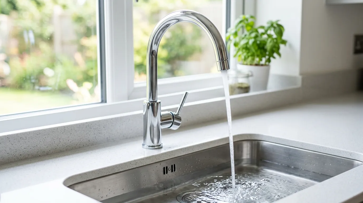 Local Plumbing Master Pros same day plumber fixing a faucet in New London, WI